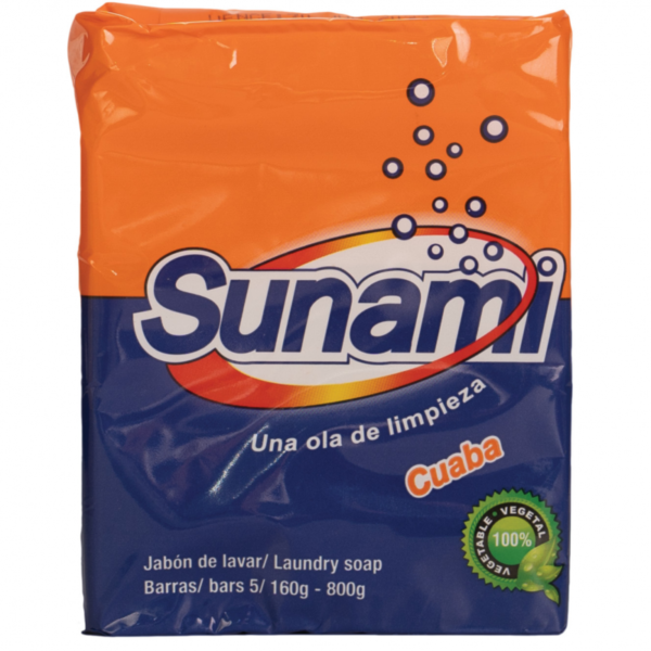 Sunami jabon lavar cuaba