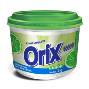 Orix crema lavaplatos limon